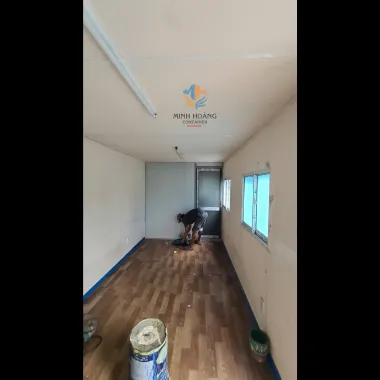 Container Văn Phòng 20 Feet Cũ Có Toilet & Máy Lạnh 