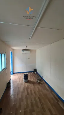 Container Văn Phòng 20 Feet Cũ Có Toilet & Máy Lạnh 