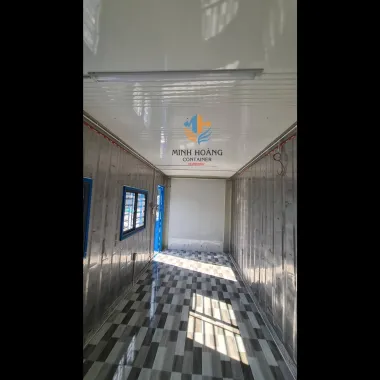 Container văn phòng 20 feet từ vỏ container lạnh - Cách nhiệt, đầy đủ tiện nghi