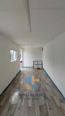 Container Văn Phòng 20 Feet Trắng Đỏ Xám 3 Màu