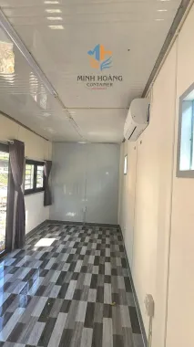  Container nhà ở, văn phòng 20 feet xám làm từ vỏ container lạnh