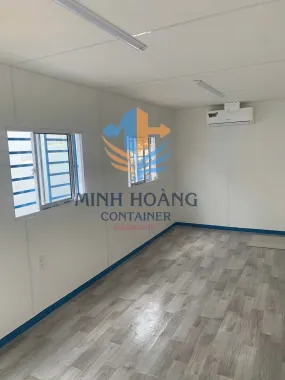 Container Văn Phòng 20 Feet Xanh Dương Vỏ Thường 