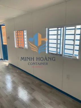 Container Văn Phòng 20 Feet Xanh Dương Vỏ Thường 