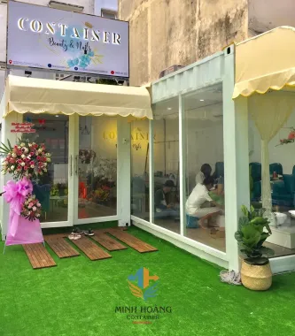 Container Spa Lắp Ghép 2x20 Feet Chữ Z Tiện Nghi Và Sáng Tạo