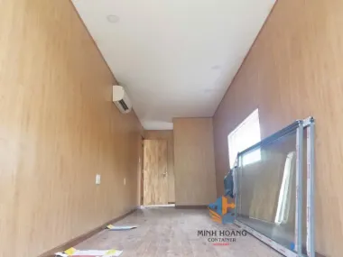 Container Văn Phòng Xưởng Ghép 2x40 Feet Vàng 