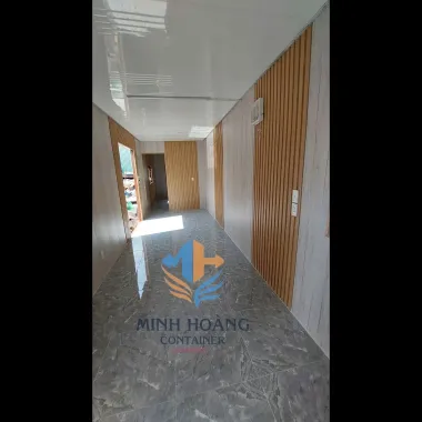 Container Nhà Ở 40 Feet Nâu Có Toilet