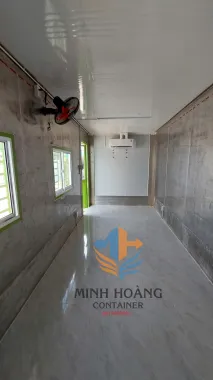 Container Văn Phòng 20 Feet Xanh Lá Vỏ Lạnh