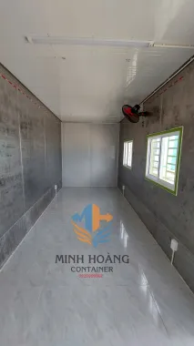 Container Văn Phòng 20 Feet Xanh Lá Vỏ Lạnh