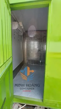 Container Văn Phòng 20 Feet Xanh Lá Vỏ Lạnh