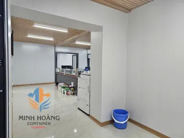  Cụm container văn phòng được lắp ghép từ nhiều container 40 feet và 20 feet tại Kiến An Hải Phòng