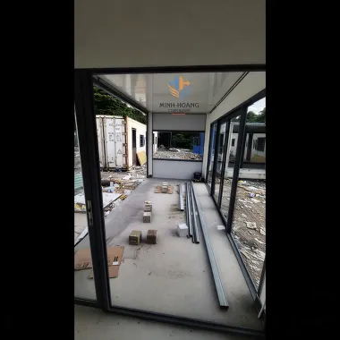 Container Nhà Ở 20 Feet Khung Kính Đầy Đủ Tiện Nghi Mẫu 3