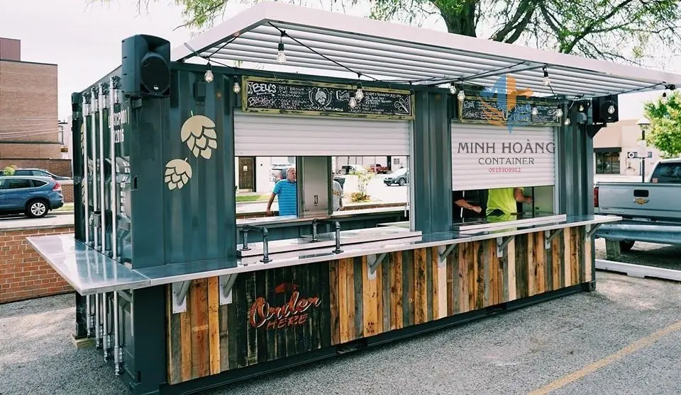 Container cafe 20 feet - C204