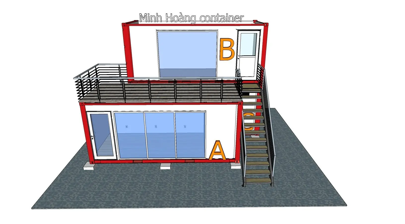 Dự Án Cụm Container Văn Phòng 20 Feet Ở Thủ Dầu Một