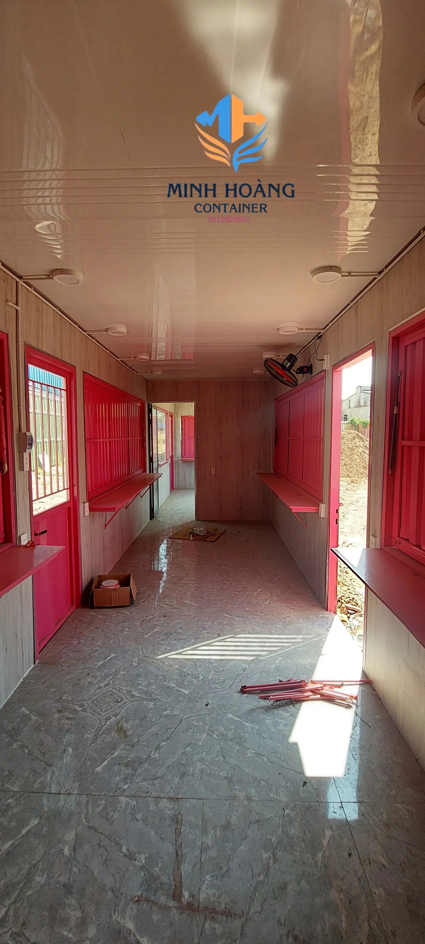 Container Cafe Ghép 2x40 Feet Q9