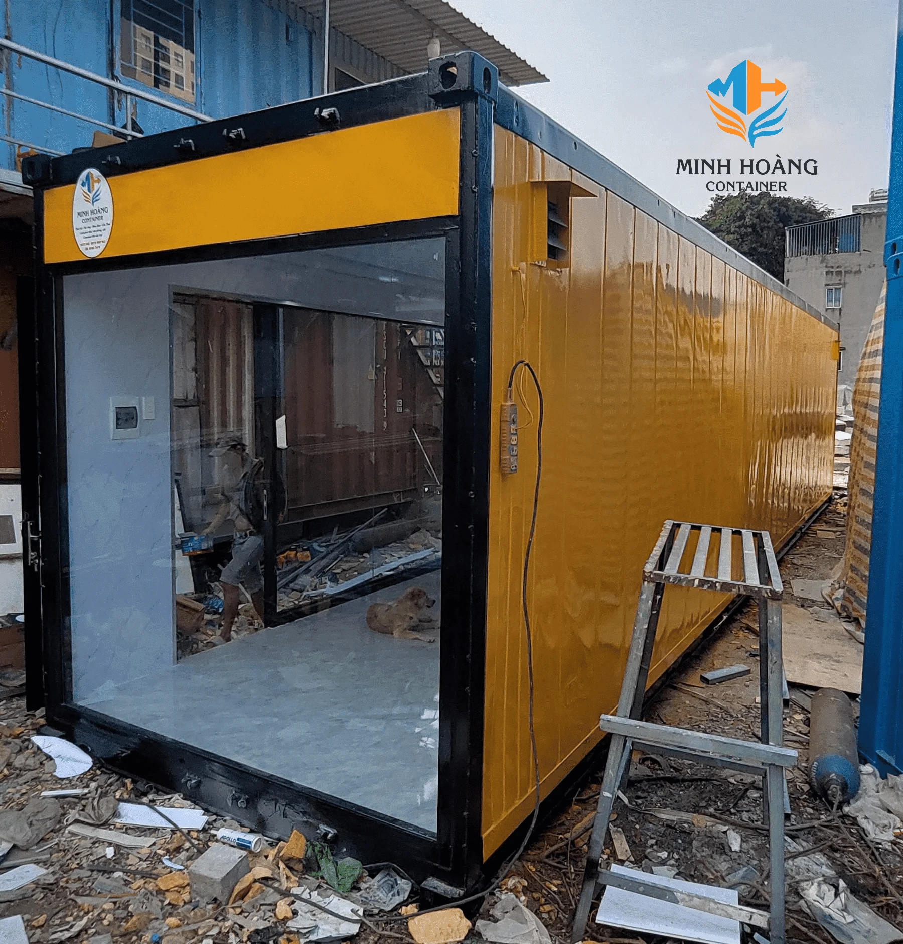 Container văn phòng 20 feet – V201
