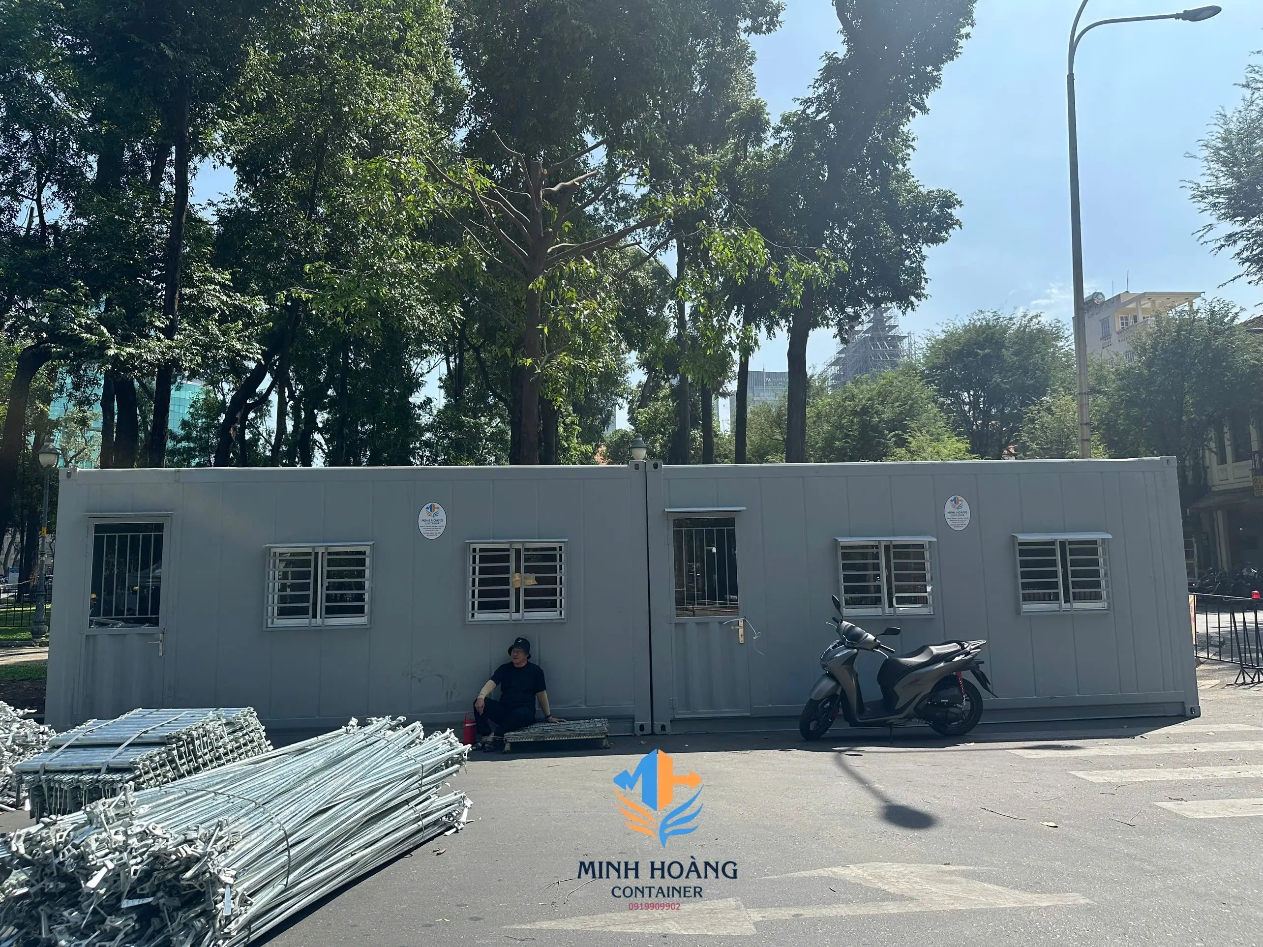 Bộ đôi container văn phòng 20 feet Q1