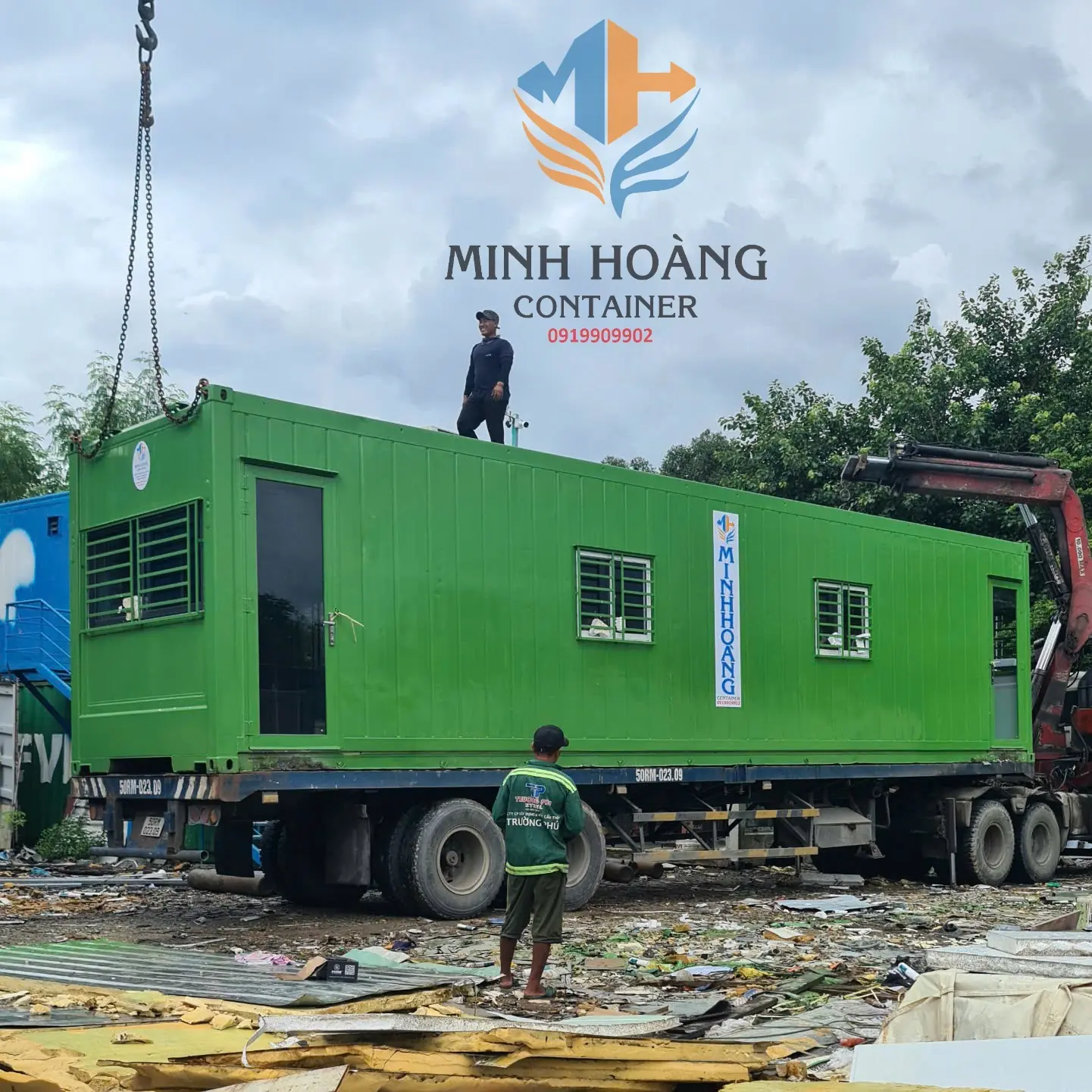 Cho thuê container văn phòng 40 feet