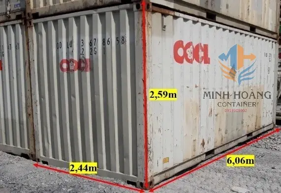 Container kho 20 feet – K201