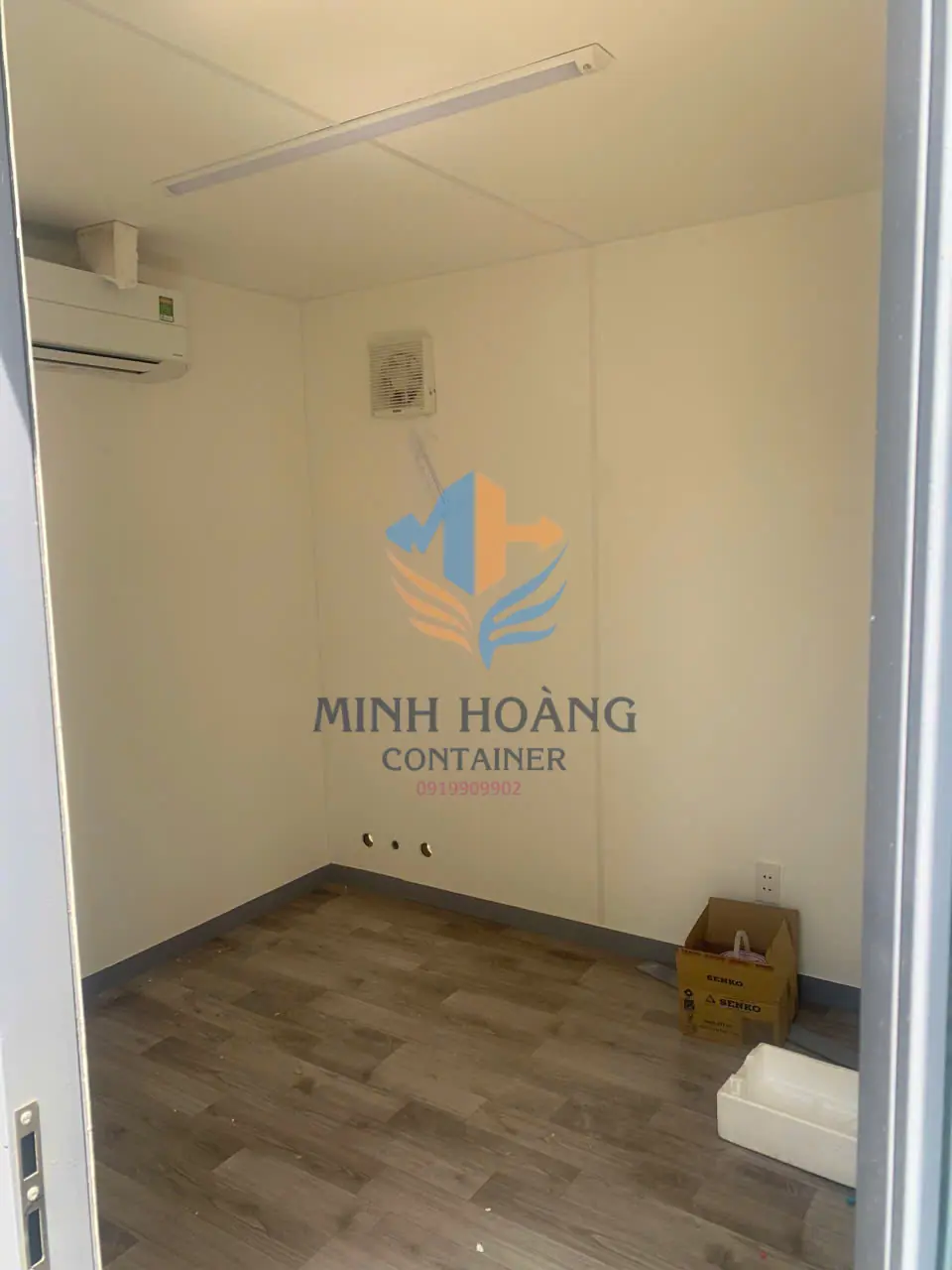 Container Văn Phòng 10 Feet Xanh Navy 