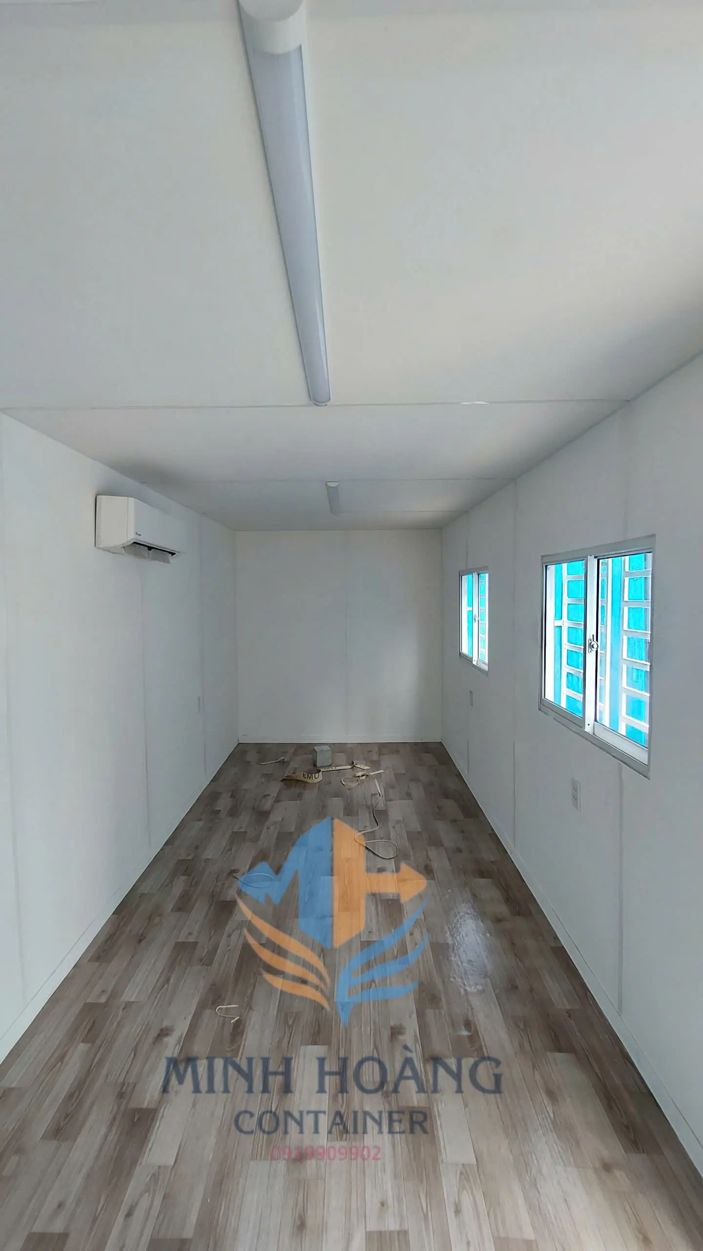 Container Văn Phòng 20 Feet 3 Màu Trắng Đỏ Vàng