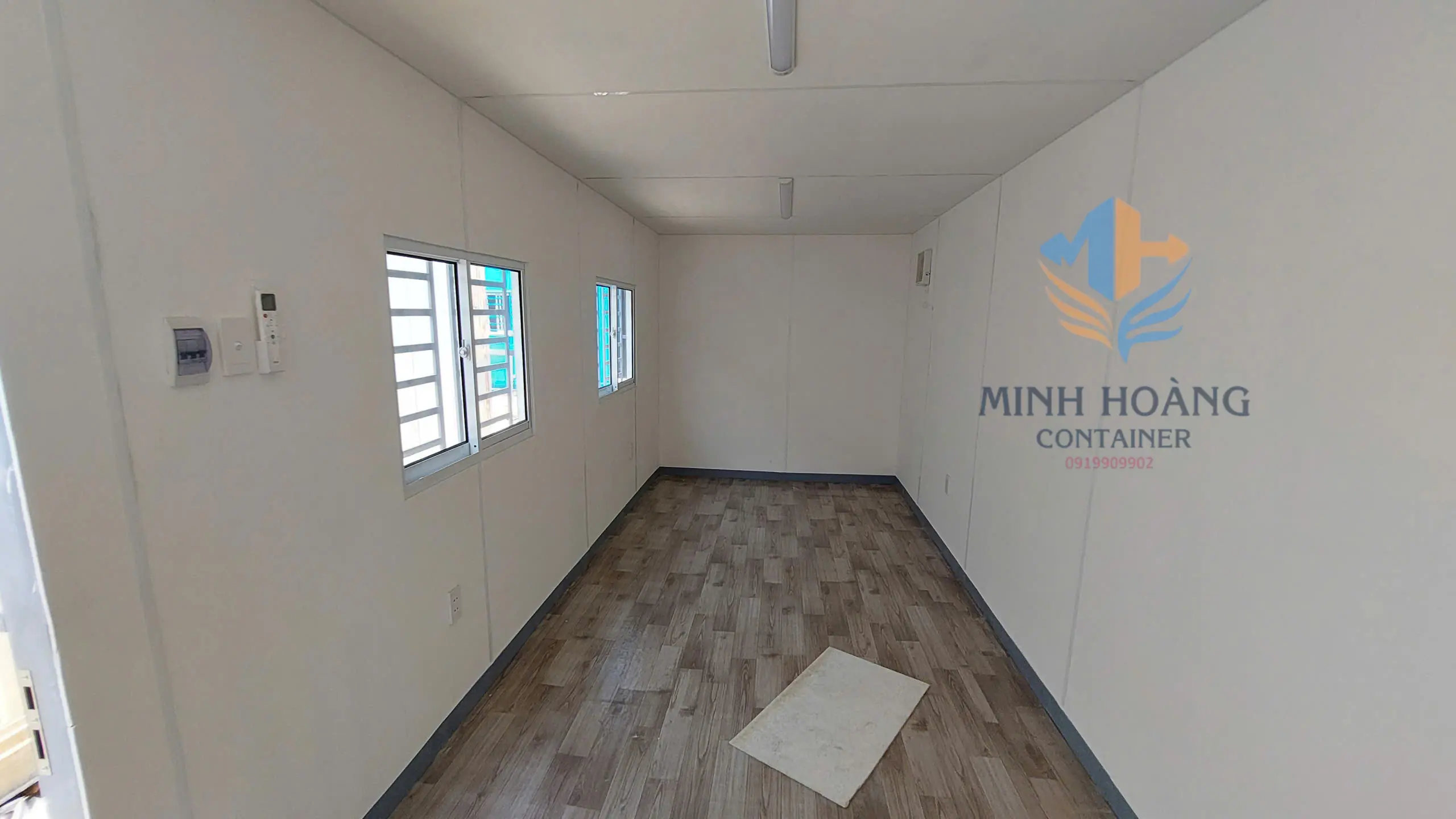 Container Văn Phòng 10 Feet Xanh Navy 