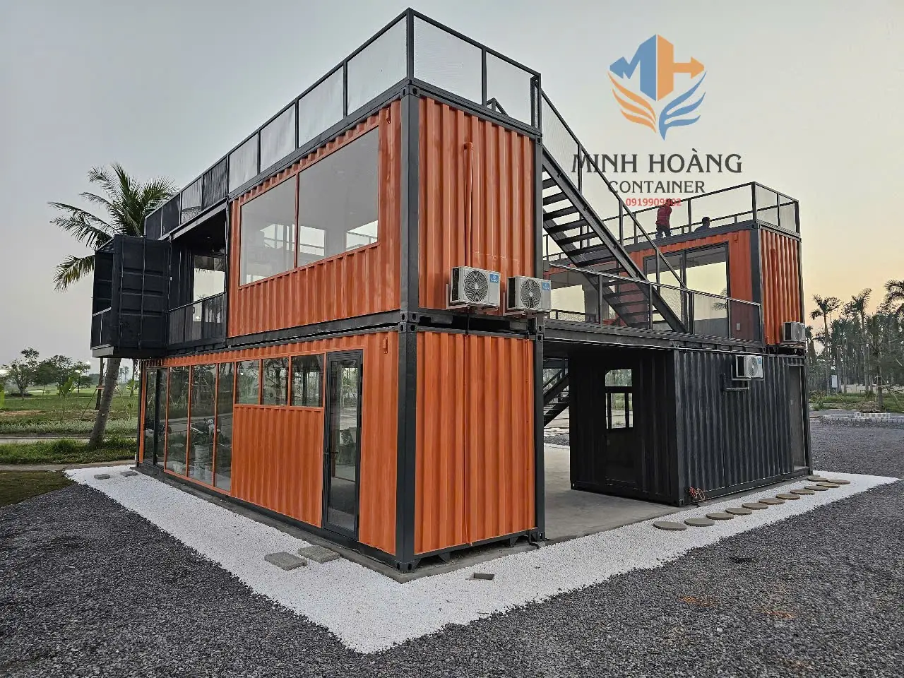 CỤM CONTAINER CAFE SÔNG GIÁ RESORT HẢI PHÒNG