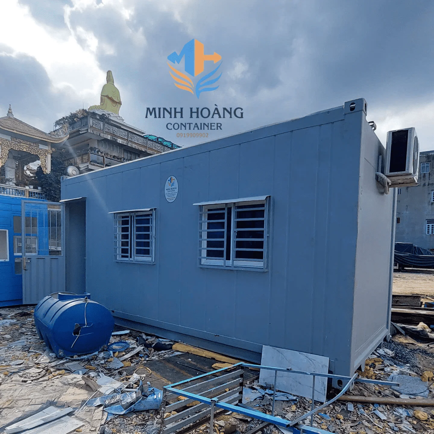 Container văn phòng cho thuê 20 feet vỏ lạnh