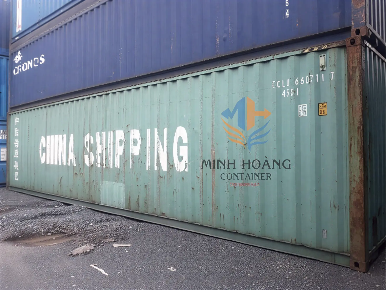Container kho 40 Feet cao 2m9 – K402 ( CHINASHIPPING )