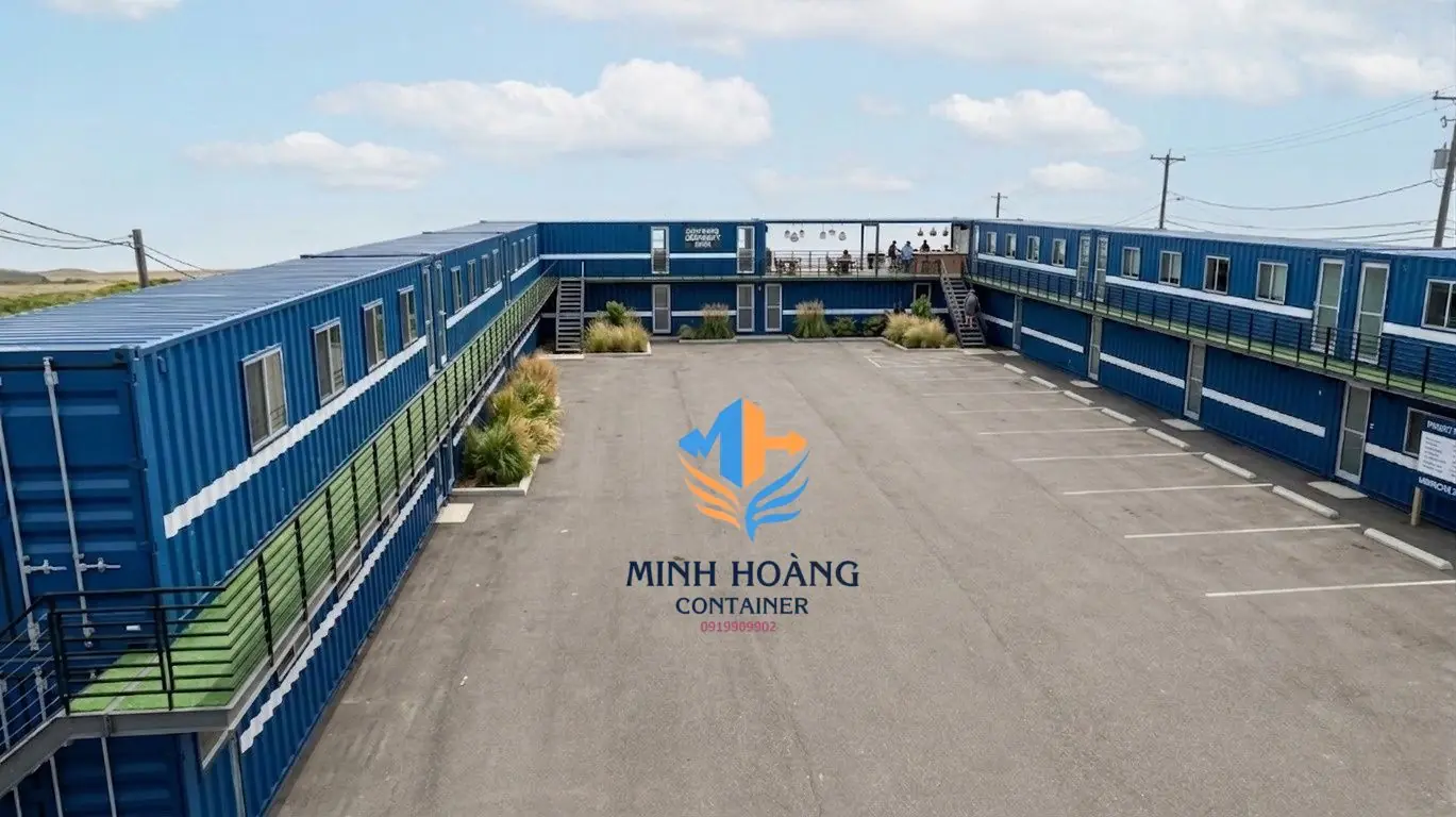 Thiết Kế Tổ Hợp Container Văn Phòng & Nhà Ở Phức Hợp: Hiện Đại – Tối Ưu – Linh Hoạt
